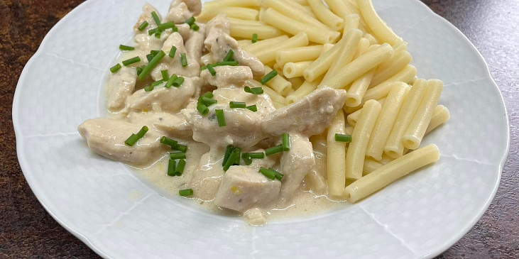 Kuřecí se sýrovou omáčkou