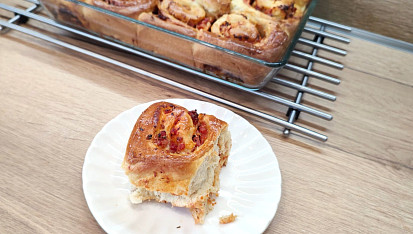 Kynuté šunkové šneky