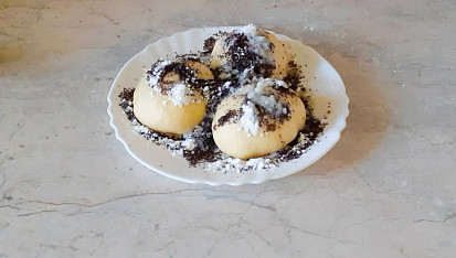 Ovocné kynuté knedlíky