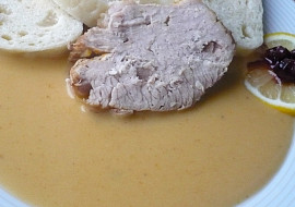 Svíčková z vepřového masa