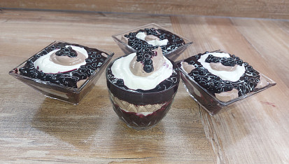 Tvarohový dezert s ovocem