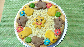 Velikonoční linecký koláč s jablíčky