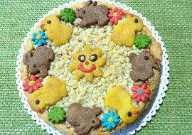 Velikonoční linecký koláč s jablíčky