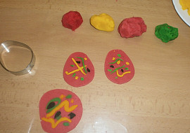 Velikonoční vajíčka s marcipánem