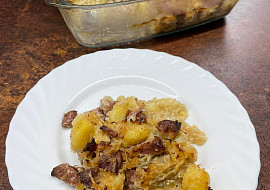 Zapečené gnocchi se zelím kyselým