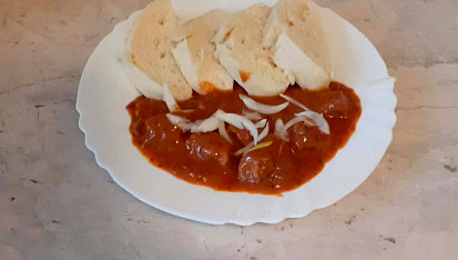 Guláš z vepřové plece