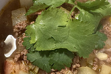 Gulášová z mletého ♥️