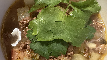 Gulášová polévka z mletého masa II, Gulášová z mletého ♥️