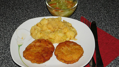 Holandský mletý řízek se sýrem