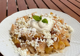 Jablečné / hruškové těstoviny