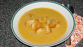 Krémová bramborová polévka