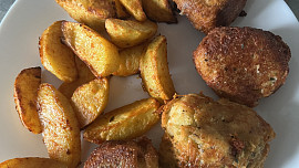 Květák v bramborovo-sýrovém těstíčku