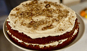 Lehoučký mrkvový dort s mascarpone a ricottou