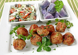 Řecké masové kuličky (Kaftedakia)