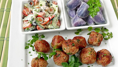 Řecké masové kuličky (Kaftedakia)