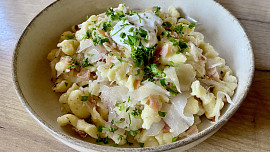 Rychlé "halušky" z jogurtu