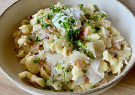 Rychlé "halušky" z jogurtu