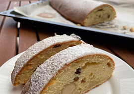 Vánoční tvarohová štola