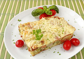 Zapečená růžičková kapusta s bramborovou kaší