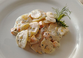 Bramborový salát s koprem