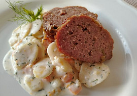 Bramborový salát s koprem