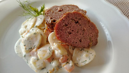 Bramborový salát s koprem