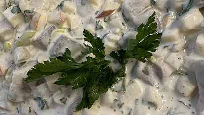 Domácí rybí salát ze sleďů, Rybí salát ♥️