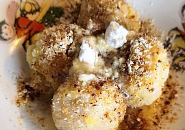 Jablečné knedlíčky ze 2 ingrediencí