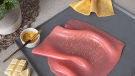 Jedlá čokoládová látka