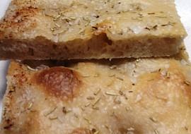 Kvásková focaccia (Výborná!)