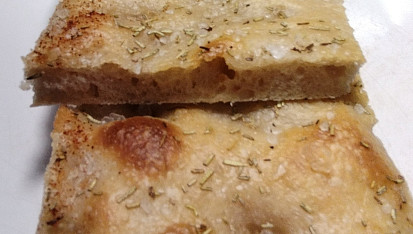 Kvásková focaccia, Výborná!