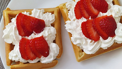 Nejlepší kynuté vafle