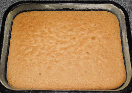 Ořechové řezy s čokoládovým krémem