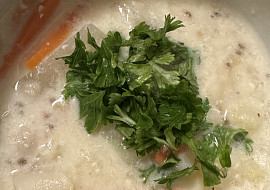 Vločková polévka (Vločková ♥️)