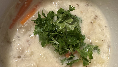 Vločková polévka, Vločková ♥️