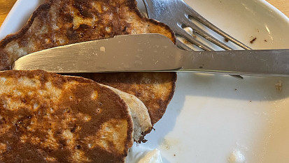 Banánové lívance rychlostí blesku, Jsou tak dobré,že je ani nestihnete vyfotit.