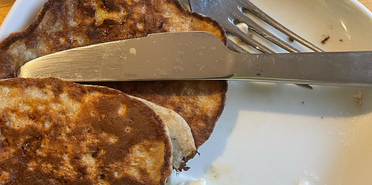 Banánové lívance rychlostí blesku (Jsou tak dobré,že je ani nestihnete vyfotit.)