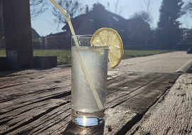 Bezovinea (Bezový drink s Vineou) (Letní, osvěžující drink.)