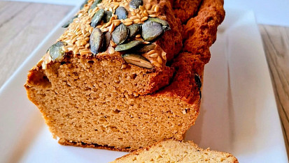 Chléb z červené čočky (bez mouky)