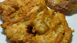 Čínské placičky (z málo masa hodně řízků)