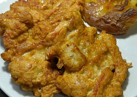 Čínské placičky (z málo masa hodně řízků)