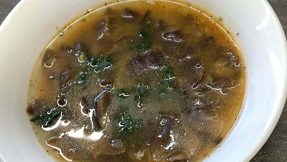 ,,Dršťková' polévka z václavek, Skvelá, v zime varím zo zamrazených václaviek.