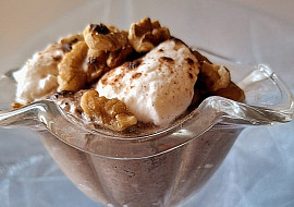 Kakaový krém z avokáda a kiwi