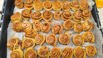 Kanellbular - skořicové šneky