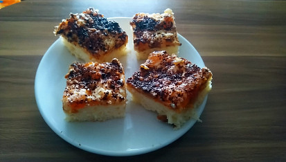 Mandarinkové hrk hrk řezy