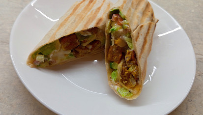 Náplň do tortilly s kuřecím masem