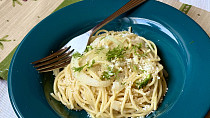 Špagety s fenyklem