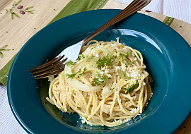 Špagety s fenyklem