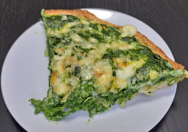 Špenátový koláč se sýrem