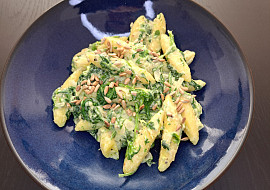 Šulánky se špenátem